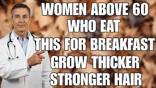 5 Best Foods to Grow Thicker Stronger Hair | Natural Hair Growth Tips for Women Over 60