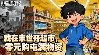 完结《我在末世开超市，零元购屯满物资》重生者凌尘坐拥无限升级的空间超市，在天灾末世中垄断物资，以“晶核”为唯一货币，建立起属于自己的末日新秩序……#末世 #求生  #小说 #小說#末日求生