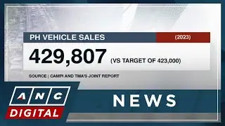 PH vehicle sales exceed target in 2023 | ANC