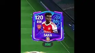 &ldquo;115 BUKAYO SAKA &ndash;PURE CLASS ON THE RIGHT WING ✨&rdquo; #fcmobile #fifamobile #eafc24 #eafc25 #eafc26 #fyp