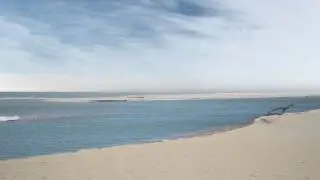 Video Simulation from Wasque Point Wildlife Management Area in Edgartown, MA