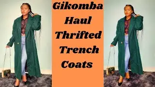 Gikomba thrift Haul/irresistible long and short Trench coats