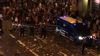 Barcelona: 700,000 protest against police violence: city police