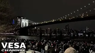 New Year Prank sends thousands of people to Brooklyn Bridge for Fireworks