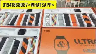 Y80 Ultra Smart Watch Combo 😍😍