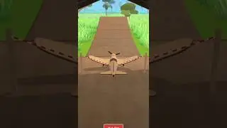 Can this Cardboard Plane actually fly?! ✈️📦Shorts #YouTubeShorts #Gaming #MobileGaming #Games