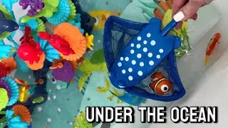 Toys Are Linked In The Description 🫧 Under The Ocean Themed Bath Ideas 🫧