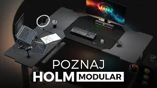 🇵🇱 GENESIS Holm Modular | Biurko gamingowe