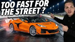 Не слишком ли быстр Corvette ZR1X для использования на дорогах общего пользования?