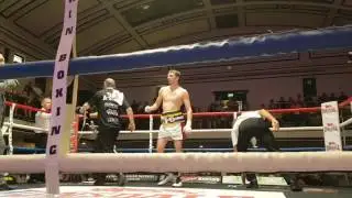 UNBEATEN BOXER ADRIAN MARTIN PROPOSES IN THE RING AFTER WINNING FIRST TITLE!!!