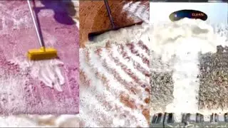 Most Addictive Rug Cleaning Compilation Ever #9| Satisfying Rug Scraping & Brushing ASMR