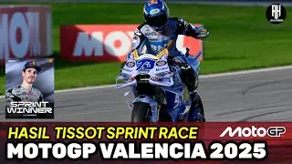 Hasil Motogp Hari ini~Hasil Sprint Race Gp Valencia 2025~Klasemen Motogp 2025 Terbaru~Jadwal Motogp
