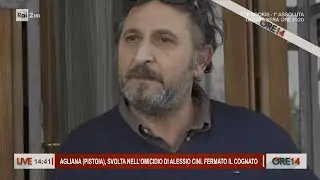 Agliana, svolta nell'omicidio di Alessio Cini. Fermato il cognato - Ore 14 del 19/01/2024