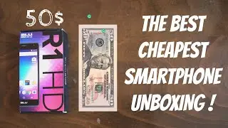 Best CHEAPEST Phone Unboxing ! 50$ BLU R1 HD . MUST WATCH !!!!
