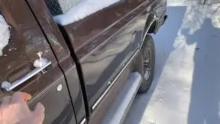 Старый запуск, холодный запуск, Ford F250 7.3IDI 1993 Дизель