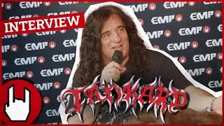 TANKARD Interview EMP Backstage Club Area beim SUMMER BREEZE OPEN AIR 2023