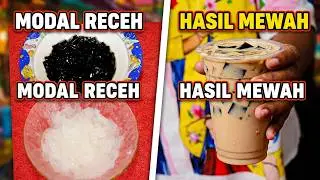 ​DIAJARIN CARA BIKIN MILK TEA JELLY CINCAU ALA CAFE|COCOK DIJUAL DI BULAN PUASA AUTO CUAN| IDE USAHA