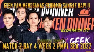 16 Kills!! Uhigh Dan Geek Mica Menggila Nyayur Kills Dan WWCD | PMPL SEA 2022