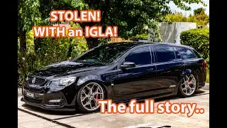 Stolen VF Commodore with an IGLA fitted!