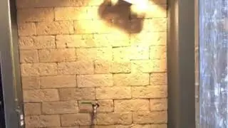 Lavabo e porta estilo industrial | Studio Industrial Design