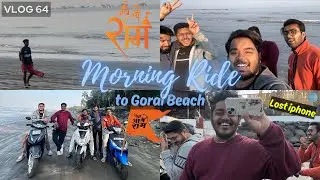 Morning 🏖️Beach Ride Jay Shree Ram ke saath 🚩| Aayush Joshi | Vlog 64