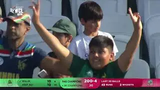 Pak Champions Smash WI  by 49 Runs! | World Championship of Legends 2025 |  Cricket Highlights