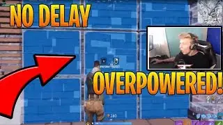Tfue Exploiting *NEW* NO WEAPON DELAY When EDITING *OVERPOWERED*