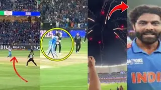 India team winning celebration after Ravindra jadeja hit winning shot |India team celebration|