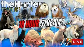 🔴*18 HOUR STREAM?!* CotW Boar GO Grind, Trophy Hunts & Lodge Tours! ARC Raiders & MORE!