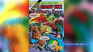 История комиксов Marvel: &laquo;Фантастическая четвёрка&raquo; в гигантском формате, выпуск №6 (октябрь 1975 ...