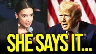 AOC Embarrasses Trump in front of ENTIRE WORLD