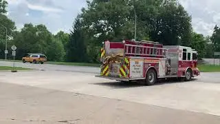 Indianapolis Fire Department Engine and Medic 29 Responding