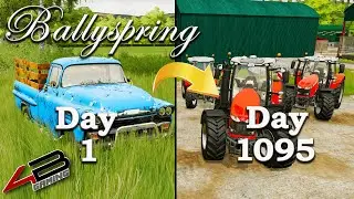 I spent 3 years Building this Farm from Scratch!!! Ballyspring Fs22
