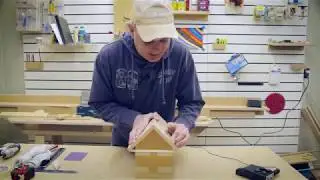 Prairie Church Birdhouse Kit Assembly