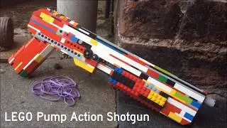 LEGO Pump-Action Shotgun - SAWN-OFF STYLE - S3E6A