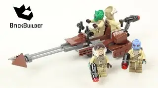 Lego Star Wars 75133 Rebel Alliance Battle Pack - Lego Speed Build