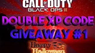 BO3 ZOMBIES DOUBLE XP CODE GIVEAWAY #1 I have tons more codes 1-2 everyday