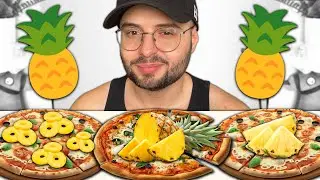 Am cumparat 3 PIZZA cu *ANANAS*...
