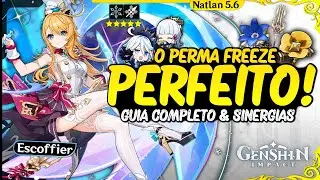 ELA É O META PRO PERMA FREEZE! | Guia COMPLETO Escoffier [Genshin Impact]