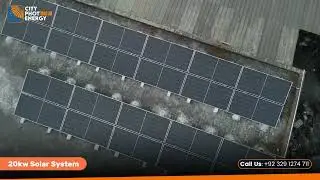 20kw solar system #cityphotsunenergy #gujranwala #cleanenergy #solarsolutions #solarpakistan