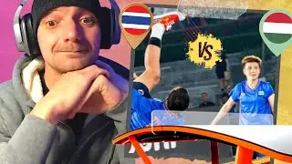 Teq Ball Thailand vs Hungary Mixed Doubles FINAL Reaction with Slim Win