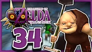 Let's Play The Legend of Zelda: Majora's Mask Walkthrough German #34: Friedhofsw&auml;rter RAGE