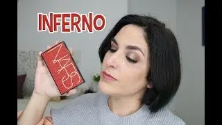 NARS INFERNO PALETTE  ❤️review, SWATCHES  y looK