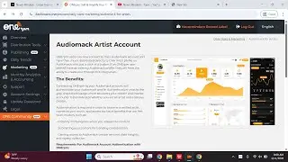 Synch Audiomack Profiles using the Audiomack Artist Account Through Onerpm Music Distribution