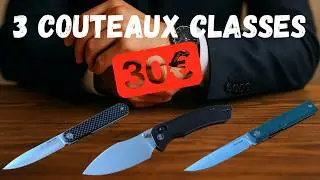 EDC MALIN: 3 couteaux de GENTLEMAN &agrave; 30&euro;, Le style sans se ruiner