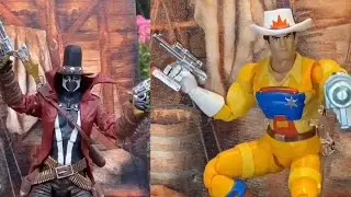 Фигурки в стиле вестерна: Bravestarr, Dasin Toys, Gunslinger, Spawn, McFarlane Toys.