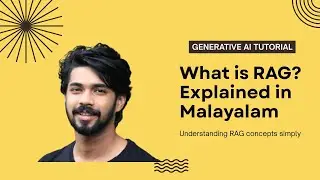 What is RAG Explained in Malayalam | Retrieval augmented generation | how ai works 
