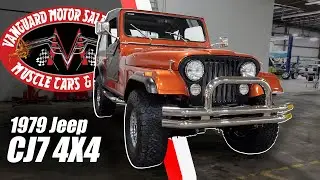 1979 Jeep CJ7 For Sales Vanguard Motor Sales #0632