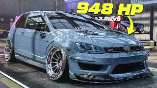 This GTI CLUBSPORT &rsquo;16 Build Is PURE VIOLENCE! | Maxed Out | NFS Heat Car Customization
