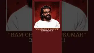 RC17 HYPE BEGINS  Global Star Ram Charan x Sukumar !!!